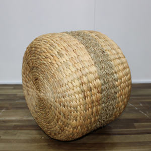 Cojines de Ratán Tejidos a Mano de Alta Calidad, Diseño Artesanal con Función de Almacenamiento que Ahorra Espacio, para Sala de Estar, Dormitorio, Hotel - Product Image 5