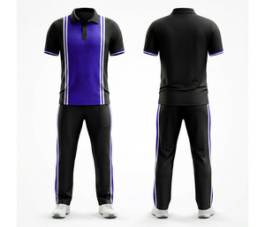 Durable <b>Cricket</b> Uniform Set for Professional Players | Men Women Youth <b>Cricket</b> Wears Polo Shirt and Trouser Full Team - Product Image 4
