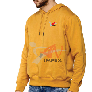 เสื้อฮู้ดผู้ชายผ้าฝ้าย 100% ระบายอากาศได้ดี สวมใส่สบายสำหรับฤดูใบไม้ร่วง - พิมพ์ลายตามสั่ง คุณภาพดี สินค้ามาใหม่ - Product Image 5