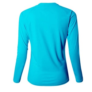 T-shirts rafraîchissants en soie glacée pour femmes, personnalisables, respirants, pour l'été et la plage, vente en gros B2B, fournisseur d'usine OEM, haut de gamme - Product Image 2