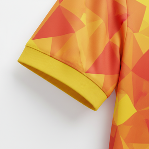 Ensemble maillot et short personnalisés imprimés par sublimation, vêtements de sport respirants en polyester, fabricant - Product Image 5