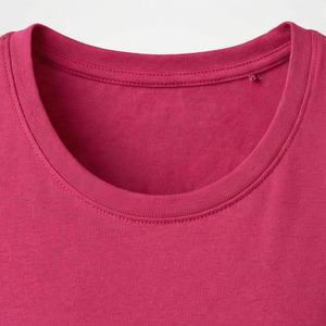 Camiseta de Mujer de Alta Calidad, Manga Corta, Color Personalizado, Venta en Línea, Calidad Premium, Transpirable, Informal, para Verano - Product Image 4