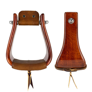 Estribos de Madera Resistentes para Montar a Caballo, Reposapiés de Madera Maciza para Silla de Montar, Equipo Ecuestre - Product Image 4