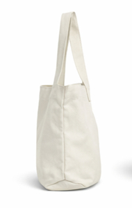 Custom Eco Friendly Canvas Cotton Tote <b>Bag</b> Custom Printing Blank Logo Cartoon Pattern Zipper Closure <b>Long</b> Handle COTTON <b>bag</b> - Product Image 2