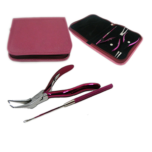 Ensemble d'outils de coiffure durables avec poignées lisses, kit de pinces pour extensions de cheveux et contrôle facile pour une beauté professionnelle - Product Image 3
