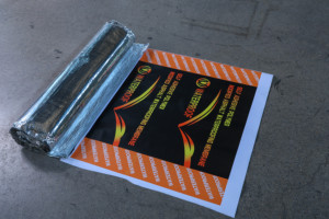 Rouleaux de membrane d'étanchéité en asphalte bitumineux HDPE auto-adhésifs pour toiture et utilisation souterraine - Product Image 2