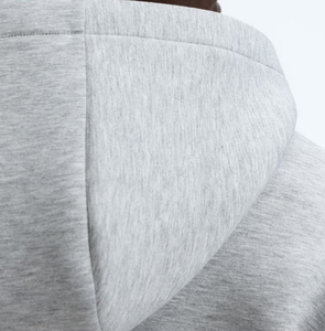 Sweat à capuche zippé surdimensionné pour homme, en molleton épais de coton français de haute qualité, éco-responsable, idéal pour l'automne et l'hiver - Product Image 5