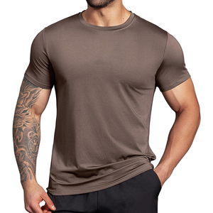 Service OEM : T-shirt élégant pour homme, couleur unie, taille personnalisée, style Ringer, vêtement d'extérieur, qualité supérieure, t-shirt unique pour homme - Product Image 1