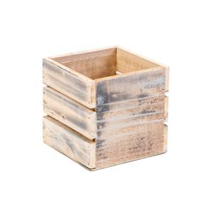 Jardinière carrée en bois pour jardin intérieur et extérieur, pots décoratifs en bois pour fleurs, décoration intérieure, fabriqué au Vietnam - Product Image 1