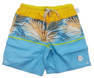 กางเกงขาสั้นชายลำลองแบบแห้งเร็ว 1 ชิ้น ผลิตจากโพลีเอสเตอร์ 100% พิมพ์โลโก้ตามสั่ง ออกแบบสำหรับใส่เล่นน้ำชายหาด - Product Image 4