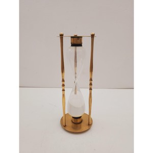 Sablier en laiton fait main de haute qualité, design minimaliste, chronométrage précis pour les occasions spéciales - Product Image 5