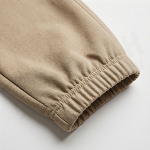Survêtement à capuche pour homme, fermeture éclair intégrale, couleur unie, vêtements de sport décontractés avec poches latérales, polyester respirant, vêtements d'automne - Product Image 6