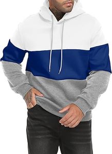 210GSM 6 Color Option Hoodies Athletic Activewear Hoodie for <b>Men</b> Multi-Color Winter Workout Gym String Running Hooded Collar - Product Image 2