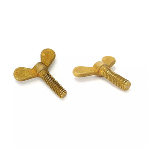 Premium Brass Wing Bolt Thumb Fastener Corrosion Resistant Easy Installation for Electrical Panels and Industrial Hardware - Product Image 3