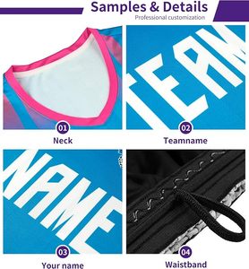 Conjunto de Camiseta de Fútbol Personalizada, Camisetas y Pantalones Cortos de Fútbol con Degradado Personalizado, Nombre y Número Impresos, Uniforme para Hombres, Mujeres y Jóvenes - Product Image 5