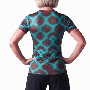 Camisetas de Entrenamiento Cómodas para Uso Diario, Materiales Premium, Diseño Flexible, Camisetas de Entrenamiento Superiores para Mujer - Product Image 2