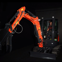 Matériel de construction Mini chenille expédition plus petite Super pelle hydraulique Construction excavatrices machines moteurs diesel