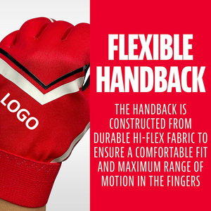 Gants de football athlétiques pour receveurs, matériaux légers et respirants avec une performance d'adhérence supérieure - Product Image 2