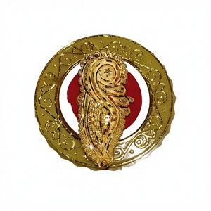 22k Solid Gold <b>Ring</b> For Women Authentic Handcrafted Ethnic Indian Jewelry Genuine Fancy Party Bridal Wear <b>Statement</b> Piece - Product Image 1