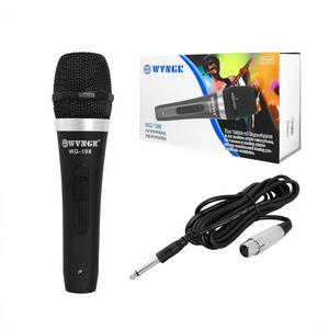 WYNCK WG-198 Professional <b>Microphone</b> With <b>Cable</b> For Karaoke And Singing - Product Image 2