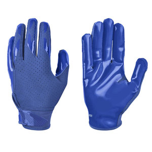 Gants de football américain en cuir Ultra Grip, conçus pour des performances professionnelles, respirants, légers et offrant un ajustement confortable. - Product Image 1