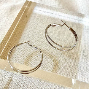 Pendientes de Latón al por Mayor, Pendientes de Latón Dorado de Alta Calidad, Ligeros y Duraderos, Precio de Fábrica Personalizado - Product Image 1