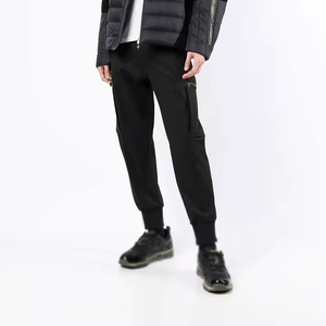 กางเกงคาร์โก้ผู้ชายผ้าคอตตอนผสมหลายกระเป๋าสำหรับงานช่าง พิมพ์โลโก้ได้ตามต้องการ สำหรับผู้ค้าส่ง - Product Image 2