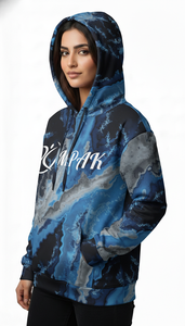 Sweat à capuche unisexe oversize moderne pour l'hiver, streetwear, impressions sublimées de qualité supérieure, coton molletonné, écologique, style de vie - Product Image 4