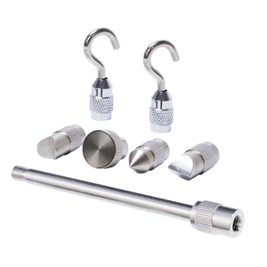 Compteur de force numérique 10 kgf avec plusieurs sondes et crochets pour une mesure de précision - Product Image 6