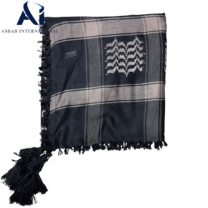 Écharpes Arafat Keffiyeh Shemagh, foulards traditionnels du Moyen-Orient en coton carré pour hommes - Fabricant et exportateur Inde - Product Image 4