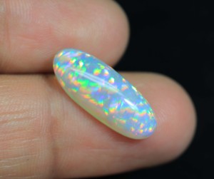 Top Quality Ethiopian Opal Oval 6.Cts Gemstone Cabochon Opal Loose <b>Gems</b> Welo Shiny Natural Loose <b>Stone</b> - Product Image 2