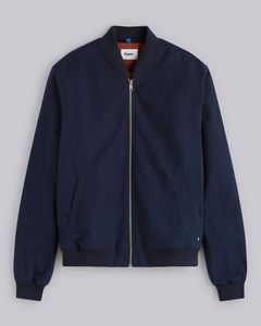 Chaqueta Bomber Ecológica Color Borgoña para Hombre, Cuello Alto con Cierre de Cremallera, Prenda Exterior Informal de Corte Regular y Color Sólido - Product Image 5
