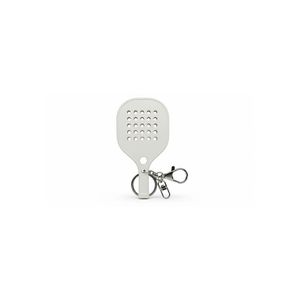 Llavero de Goma con Diseño de Raqueta de Pádel en 2D, Logotipo Personalizado, Promocional, Duradero, Tamaño Personalizado, Logotipo y Estilo Personalizados, Servicio OEM, MOQ Bajo - Product Image 1
