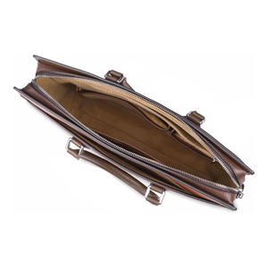 Best Sale <b>Cheap</b> Price Custom Color And Size Leather Laptop Bags Solid Material Lightweight Leather Laptop Bags - Product Image 6