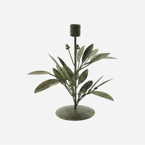 Ensemble de bougeoirs coniques en métal de luxe, finition vintage moderne, pour décoration intérieure et table de mariage - Product Image 2
