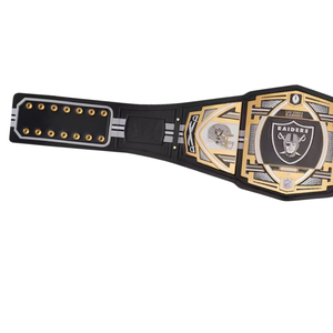 Las Vegas Raiders Championship Belt Customizable Football Wrestling Belt High Quality Collectible Sports Title Belt for Fans - Product Image 3