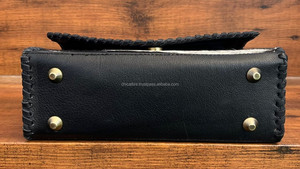 Nuevo bolso cruzado de cuero mecanizado a mano al por mayor para mujer, bolsos de mano de lujo de diseñador de cuero de vaca genuino, bolsos de mano de lujo - Product Image 5