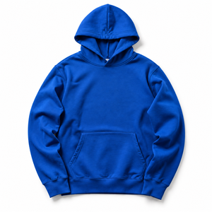 Custom Logo Fleece Hooded Pullover Hoodie 100% Cotton Oversized Sweatshirt Regular Fit Winter Streetwear - Product Image 6