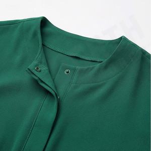 2025 OEM Kimono Abaya pour femmes musulmanes, en tissu polyester épais, doux et très extensible, col en V, manches longues, pour fêtes, Ramadan, mariages - Product Image 4