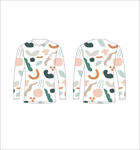 Camiseta de manga larga para hombre con diseño de laberinto en blanco y negro, patrón abstracto de líneas, cuello redondo, estilo casual, ropa de calle, tops para gimnasio y entrenamiento. - Product Image 3