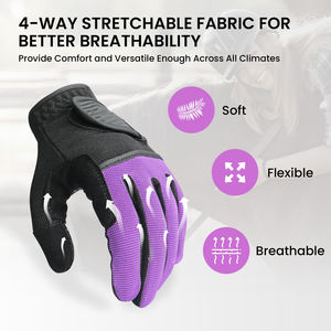 Guantes de Equitación Antideslizantes de Último Diseño, Cómodos y con Super Agarre, Hechos a Medida, Venta al Por Mayor - Product Image 3