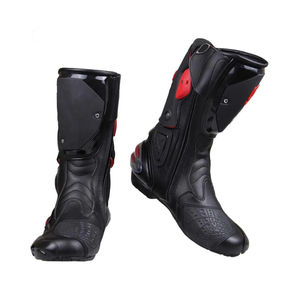 Botas de Motociclismo Deportivas de Cuero Transpirables e Impermeables a Precio Económico, Botas de Motocross para Carreras - Product Image 6