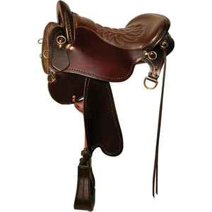 High Quality Breathable Comfortable Customised <b>Saddle</b> Direct Factory Crafted Leather Horse Riding <b>Saddle</b> - Product Image 1