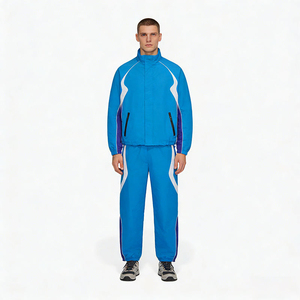 Conjunto Deportivo Personalizado Cortavientos Transpirable para Deportes y Actividades al Aire Libre, Conjunto de Chándal Cortavientos Personalizado para Hombre - Product Image 2