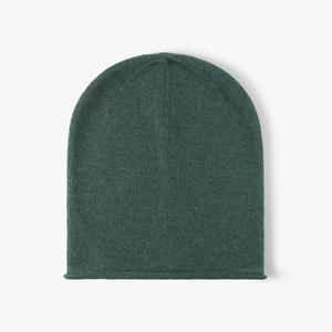 Bonnet unisexe en tricot à revers, chaud et extensible, pour l'hiver, doux, décontracté, pour l'extérieur, accessoire de streetwear - Product Image 2
