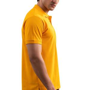 Polo de golf à manches courtes uni, personnalisable en gros, OEM, impression de logo personnalisé, 100% coton, polos vierges pour hommes - Product Image 1