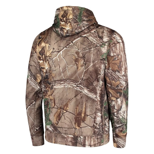 Sweat à capuche camouflage de chasse personnalisé pour homme, imprimé numériquement motif Real Tree sur toute la surface, par un fabricant de vêtements - Product Image 3