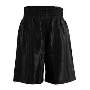 Nouveaux shorts de boxe pour hommes, 100 % polyester, entraînement, shorts de boxe colorés, service OEM, légers, respirants, pour le combat - Product Image 3