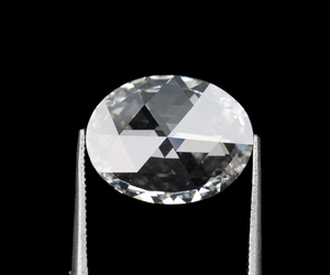 Diamant de laboratoire ovale taille rose de 1 à 5 carats, cultivé par HPHT/CVD, certifié IGI, percé au laser, couleur E, clarté VVS-VS, pour la joaillerie (vente en gros) - Product Image 2