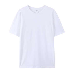 T-shirt uni pour homme, 220g, 100% Coton tricoté, écologique, anti-boulochage, coupe classique, effet délavé, avec logo personnalisé, style Workwear - Product Image 4